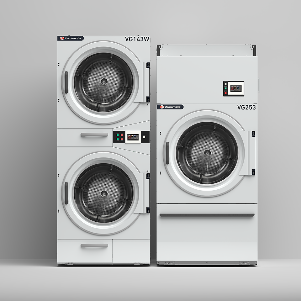 業務用乾燥機の製品CG